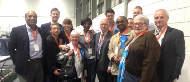 Cllr Keith Prince with some of the local Conservative Team